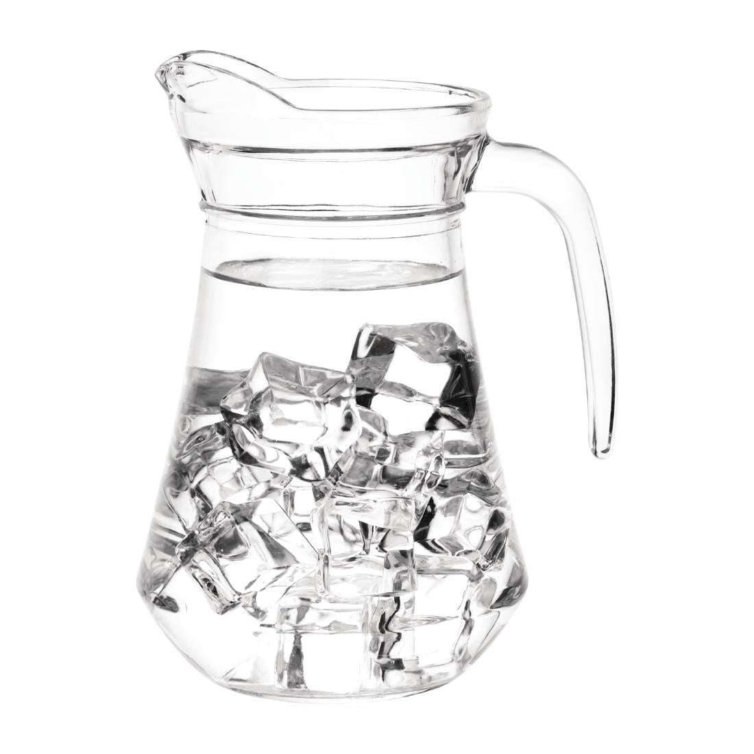 Olympia Glass Jugs 1Ltr (6 Pack) • PAS-GF923