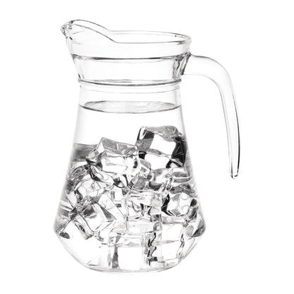 Olympia Glass Jugs 1Ltr (6 Pack) • PAS-GF923