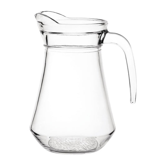 Olympia Glass Jugs 1Ltr (6 Pack) • PAS-GF923