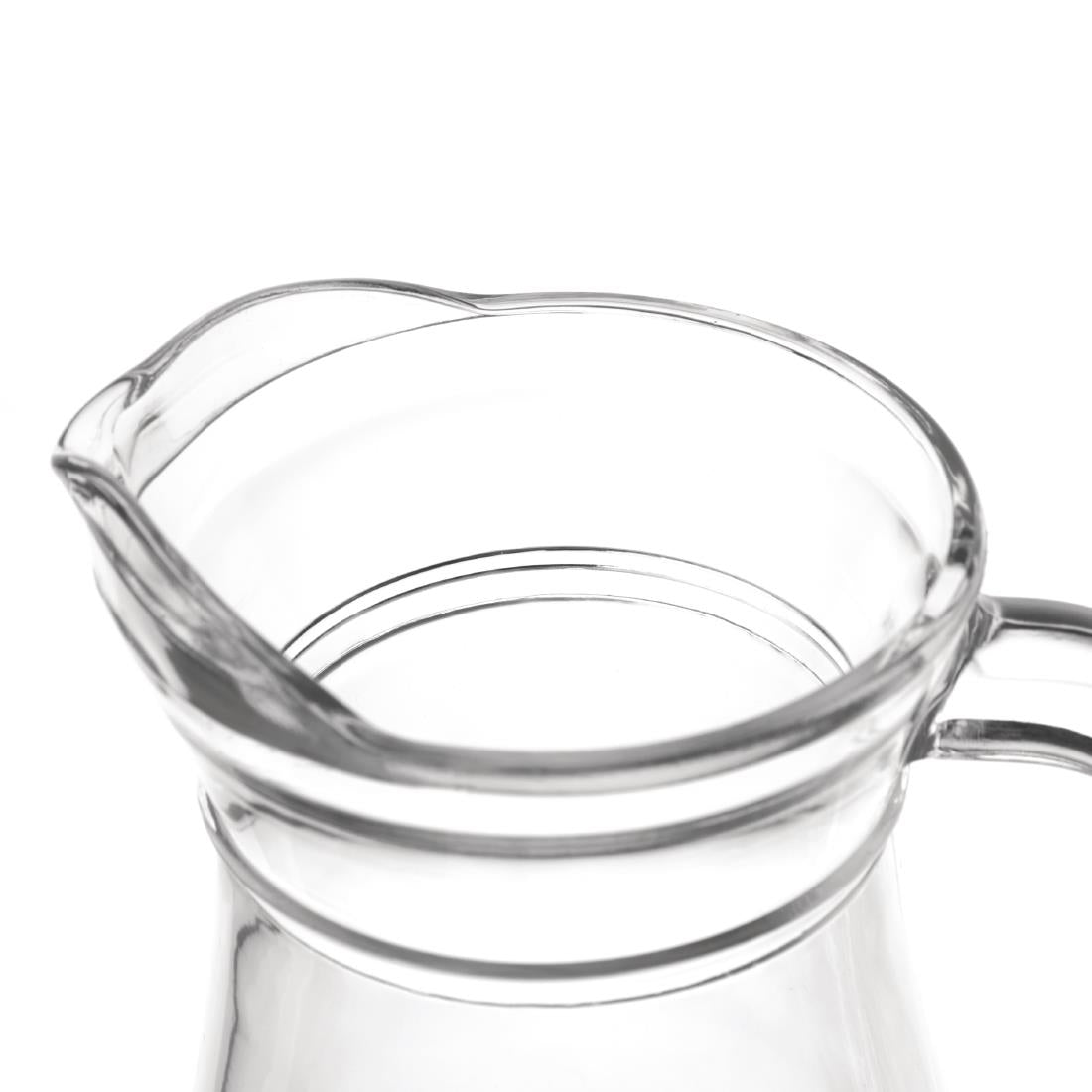 Olympia Glass Jugs 1Ltr (6 Pack) • PAS-GF923
