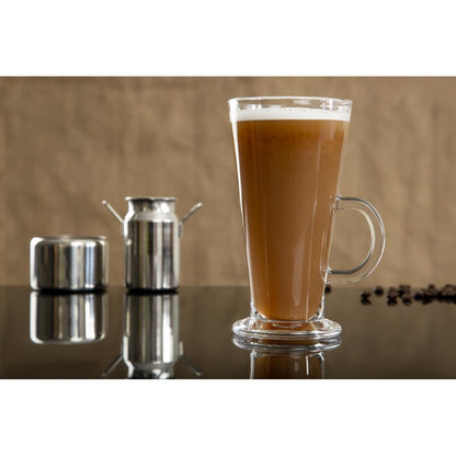Olympia Toughened Coffee Latte Glasses 285ml (12 Pack) • PAS-GF929