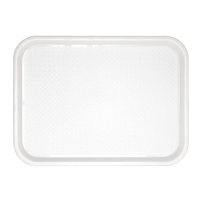 Olympia Kristallon Polypropylene Fast Food Tray White 275x353mm (Colour: White. 275x353mm) • PAS-GF995