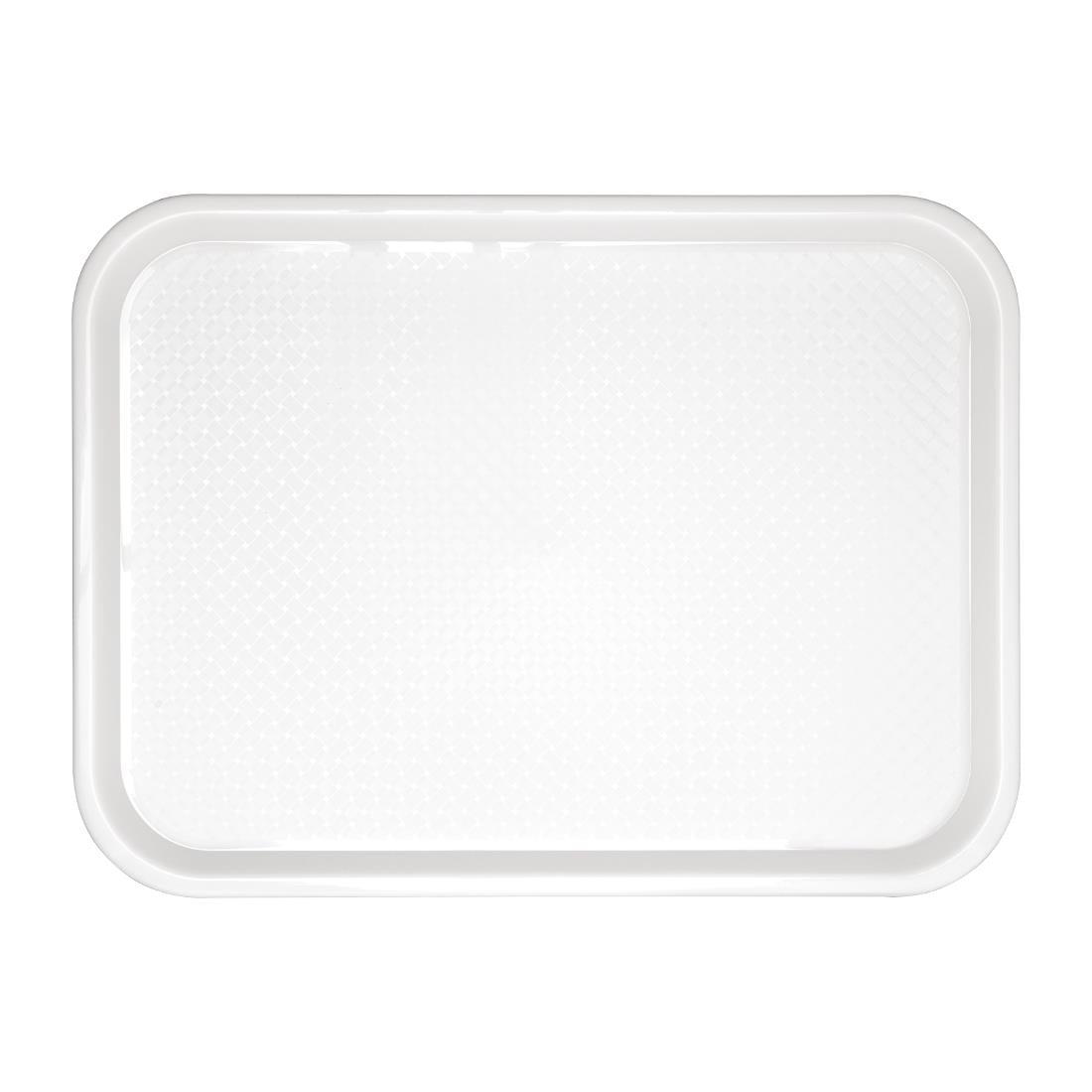 Olympia Kristallon Polypropylene Fast Food Tray White • PAS-P_GF995
