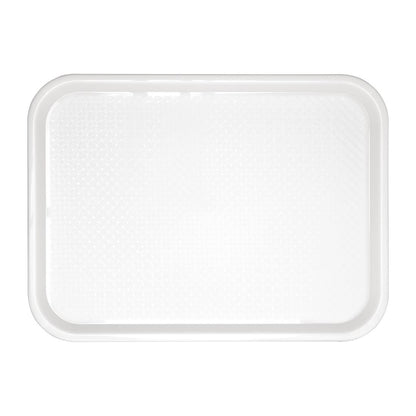 Olympia Kristallon Polypropylene Fast Food Tray White • PAS-P_GF995