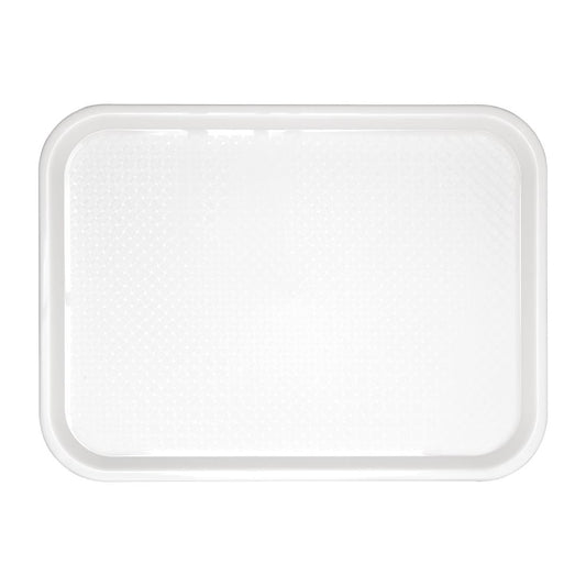 Olympia Kristallon Polypropylene Fast Food Tray White • PAS-P_GF995