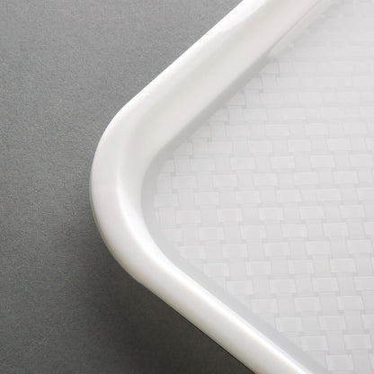 Olympia Kristallon Polypropylene Fast Food Tray White • PAS-P_GF995