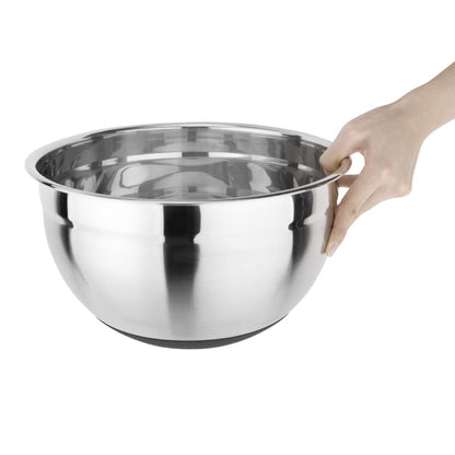 Vogue 8Ltr Mixing Bowl with Silicone Base • PAS-GG023