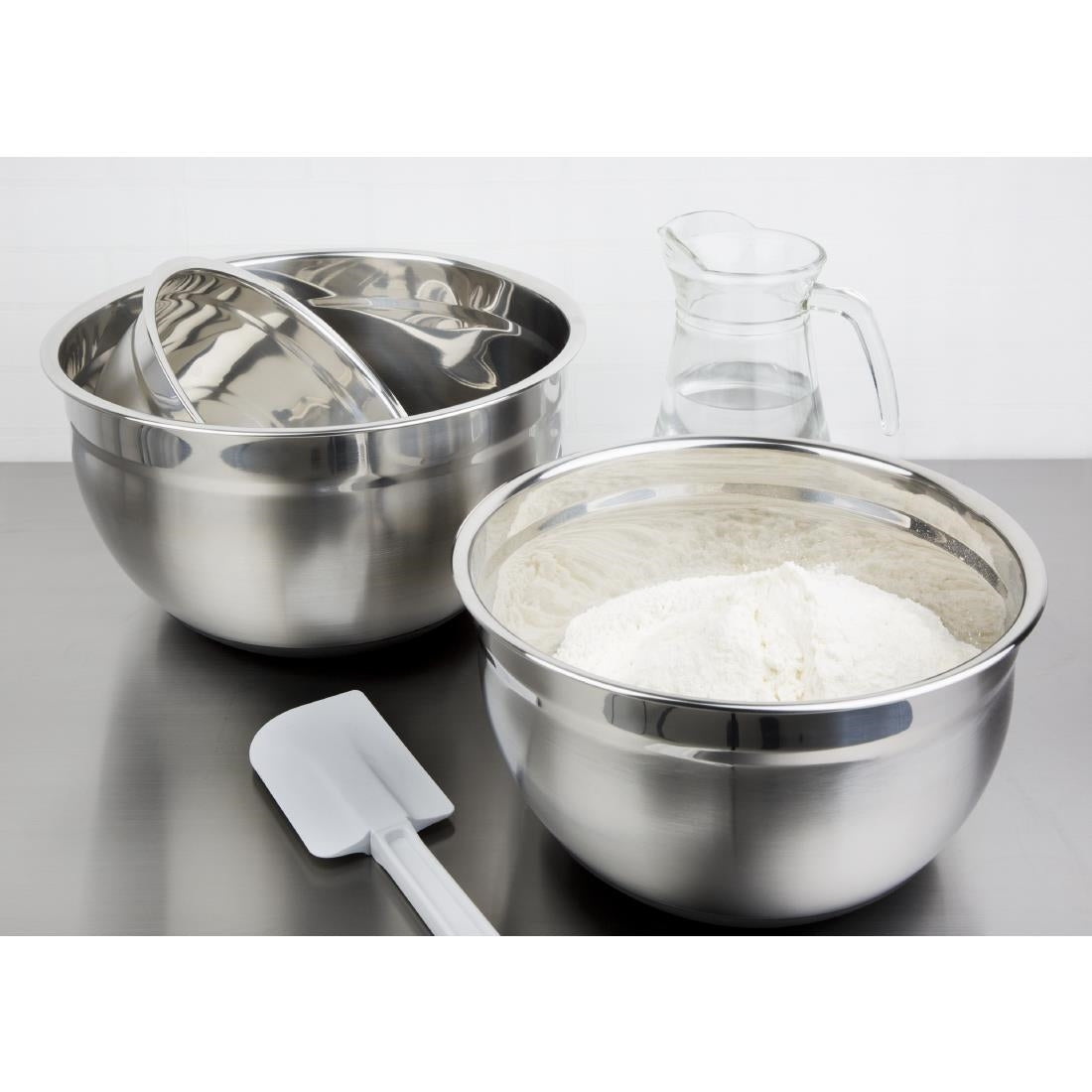 Vogue 8Ltr Mixing Bowl with Silicone Base • PAS-GG023