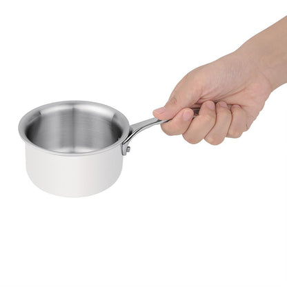 Vogue Stainless Steel & Aluminium Tri-Wall Mini Saucepan 90mm • PAS-GG025