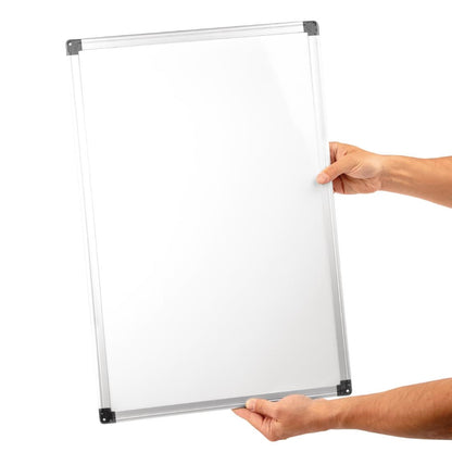 Olympia Magnetic Whiteboard 600mm (Size: 400(H) x 600(W)mm / 15.7x23.6") • PAS-GG045