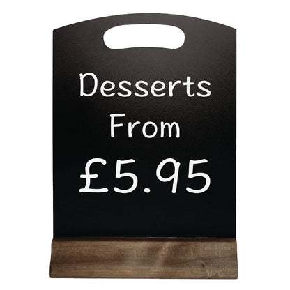 Olympia Freestanding Chalkboard 150 x 225mm • PAS-GG110
