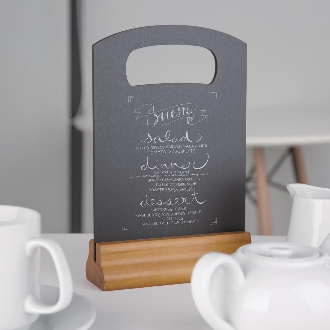 Olympia Freestanding Chalkboard 150 x 225mm • PAS-GG110