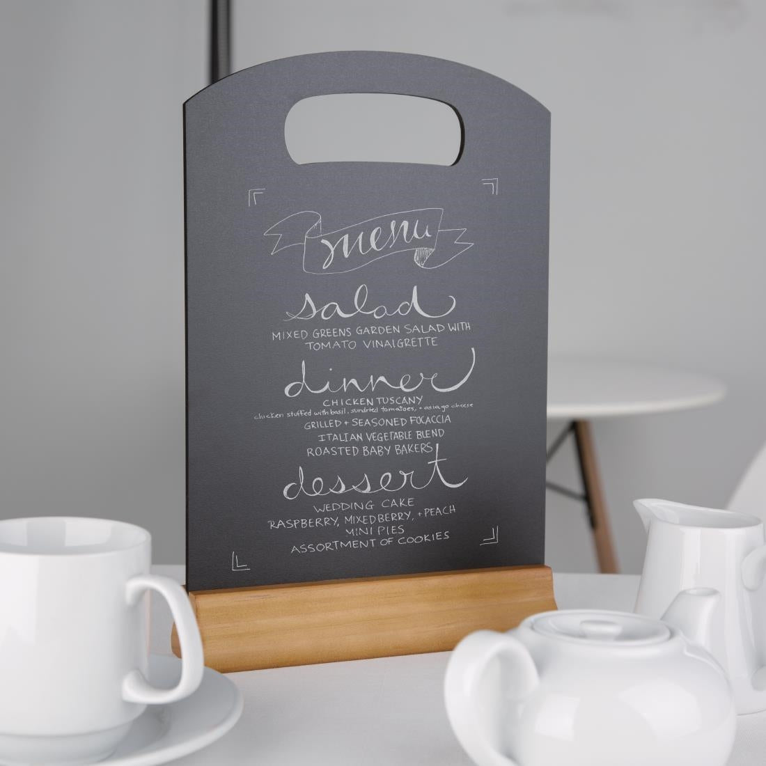 Olympia Freestanding Chalkboard 210 x 320mm • PAS-GG111