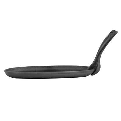 Olympia Cast-Iron Oval Sizzler Platter 240x140mm (240(L)x140(W)mm) • PAS-GG133