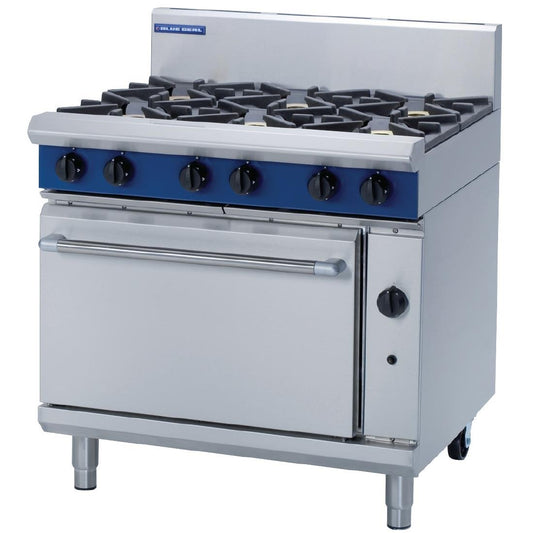 Blue Seal by Moffat 6 Burner Propane Gas Oven Range G506D • PAS-DN552-P