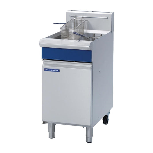 Blue Seal by Moffat Freestanding Single Pan Gas Deep Fryer 20Ltr GT45 • PAS-P_GG419