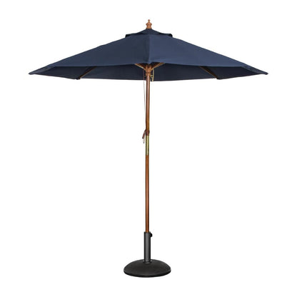Bolero Round Outdoor Umbrella 3m Diameter Navy Blue • PAS-GG497
