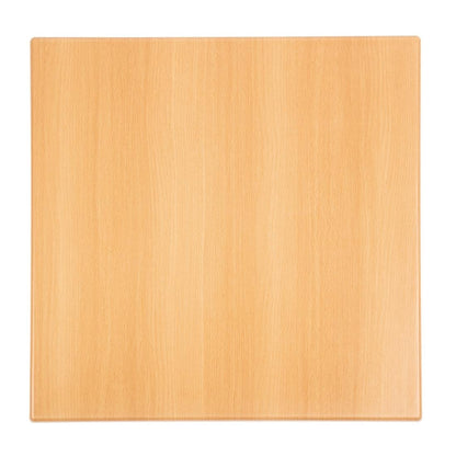 Bolero Pre-drilled Square Table Tops Beech Effect • PAS-P_GG634