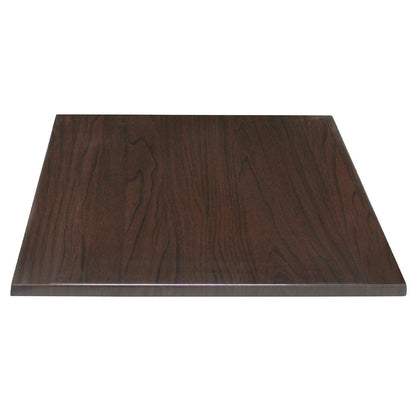 Bolero Square Table Top Dark Brown 700mm • PAS-GG639