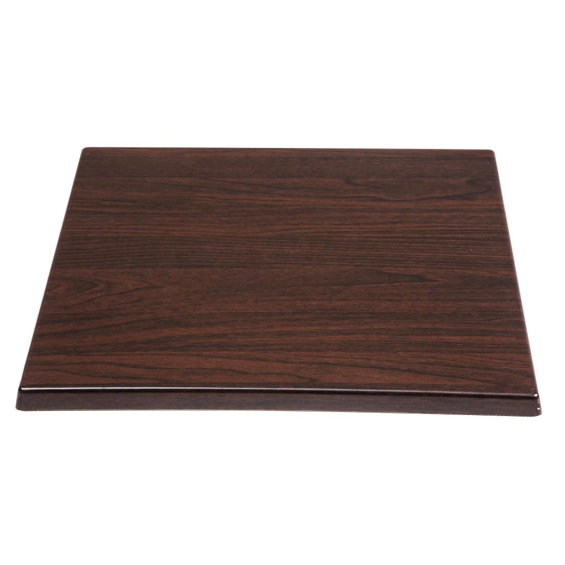 Bolero Pre-drilled Square Table Tops Dark Brown • PAS-P_GG635