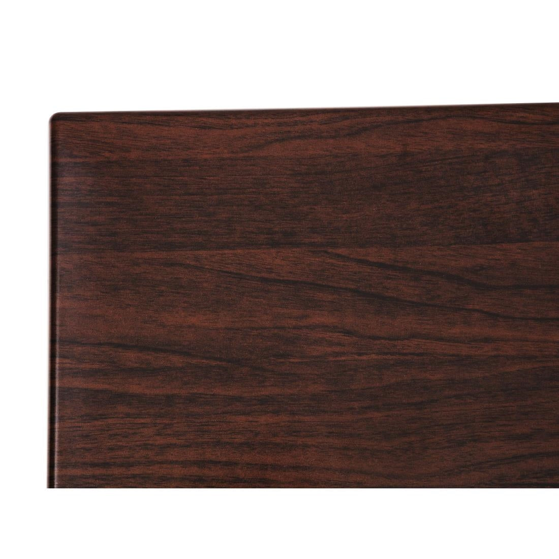 Bolero Pre-drilled Square Table Tops Dark Brown • PAS-P_GG635