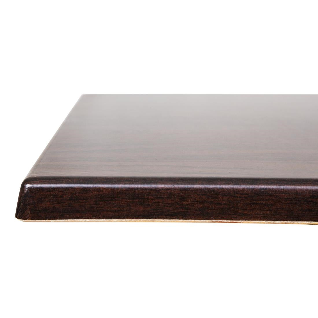 Bolero Pre-drilled Square Table Tops Dark Brown • PAS-P_GG635