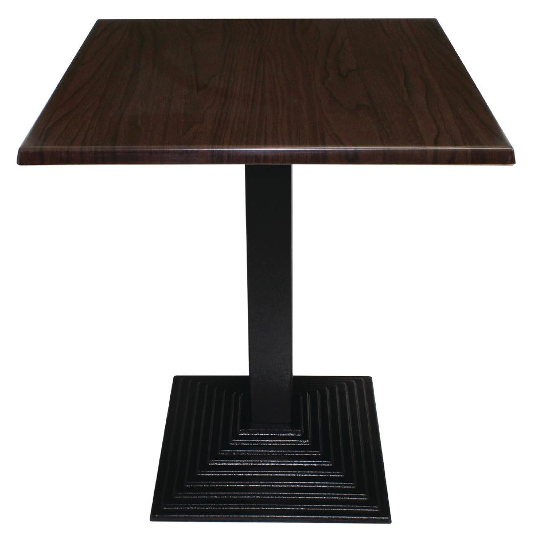 Bolero Square Table Top Dark Brown 700mm • PAS-GG639