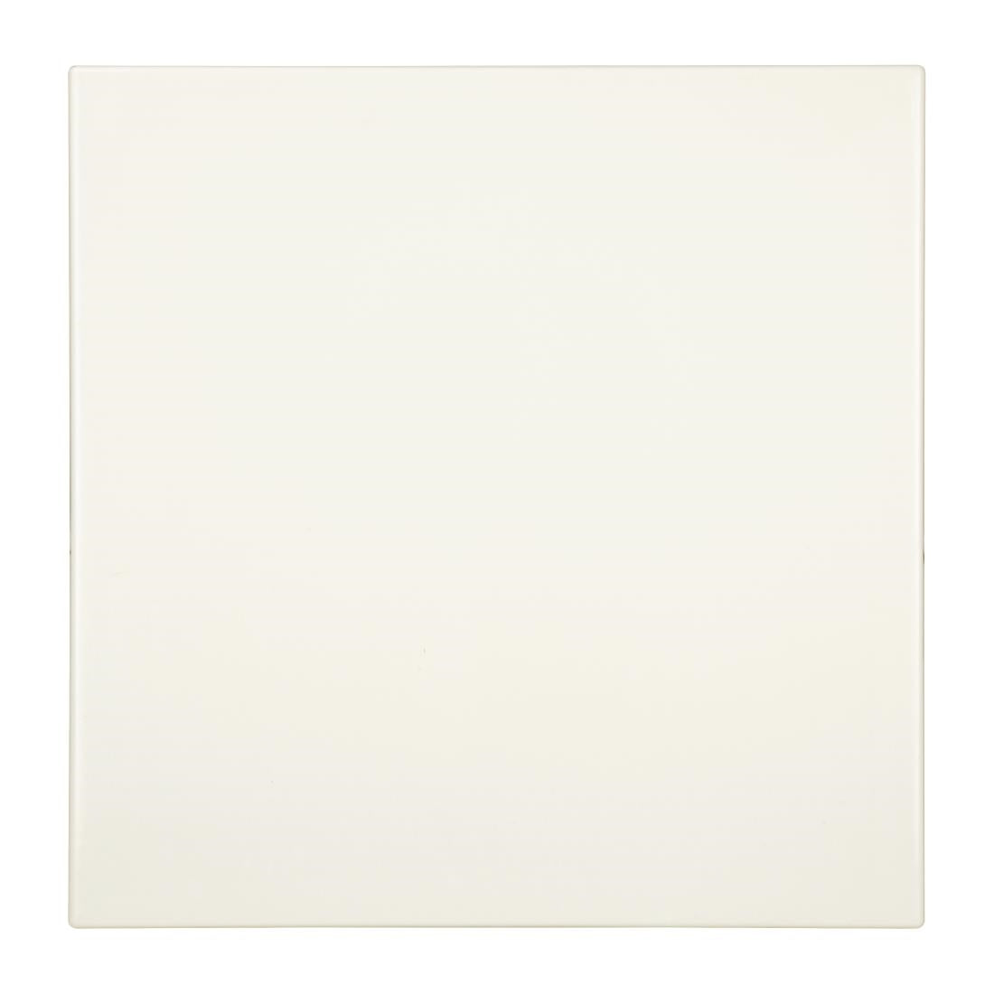 Bolero Square Table Top White 700mm • PAS-GG641