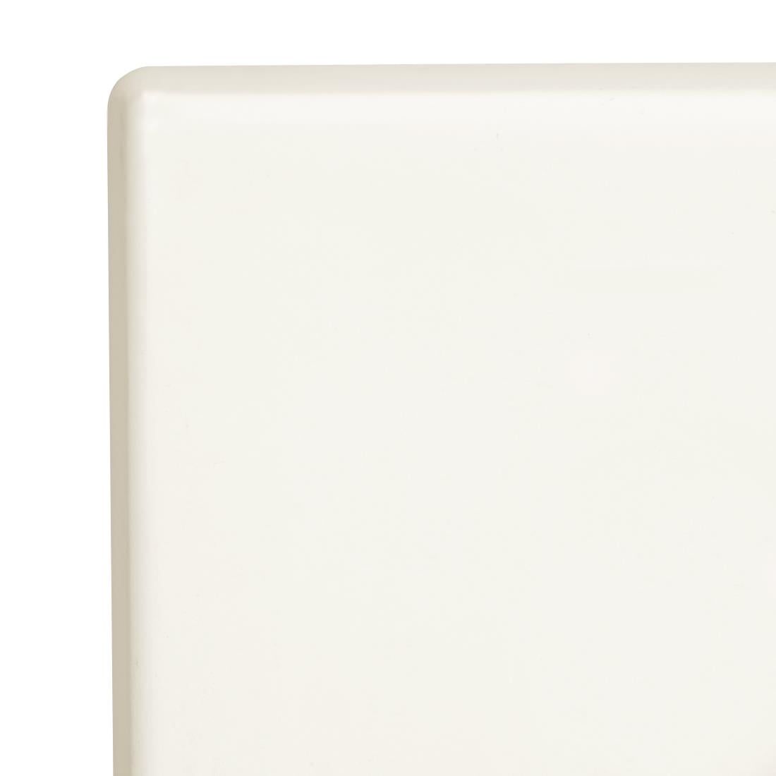 Bolero Square Table Top White 700mm • PAS-GG641