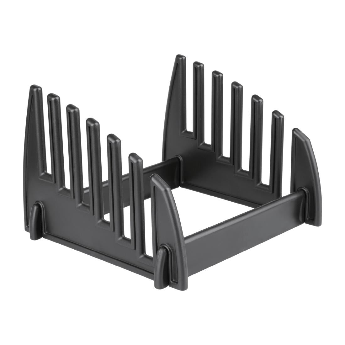 Hygiplas Plastic Chopping Board Rack Small - 6x 14mm Slots • PAS-GG698