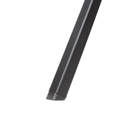 Bolero Black Steel Patterned Square Bistro Table 700mm • PAS-GG706