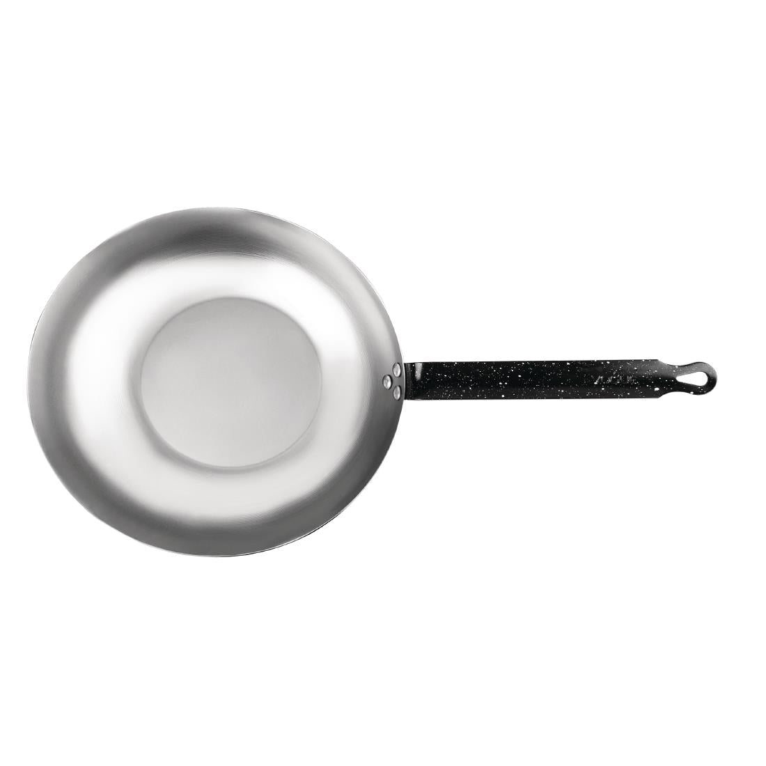 Vogue Carbon Steel Wok 280mm • PAS-GG722
