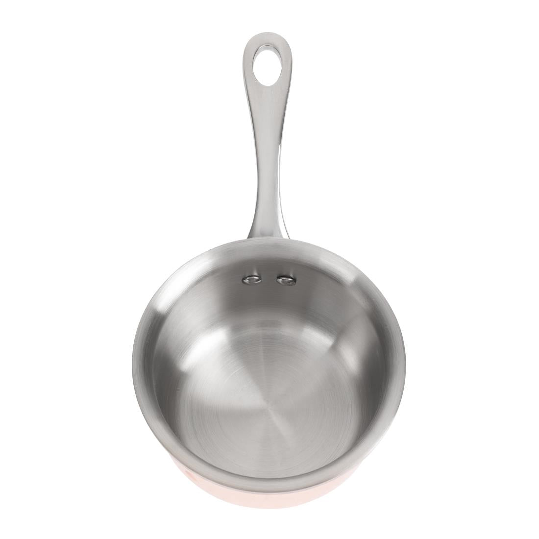 Vogue Copper Tri Wall Mini Saucepan 90mm • PAS-GG756