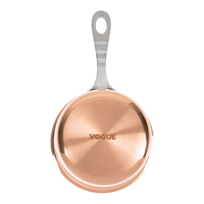 Vogue Copper Tri Wall Mini Saucepan 90mm • PAS-GG756