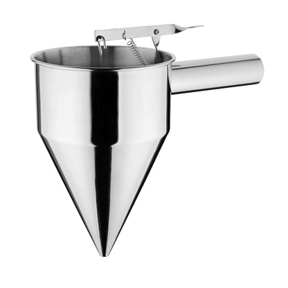Vogue Stainless Steel Piston Funnel 1.3Ltr • PAS-GG759