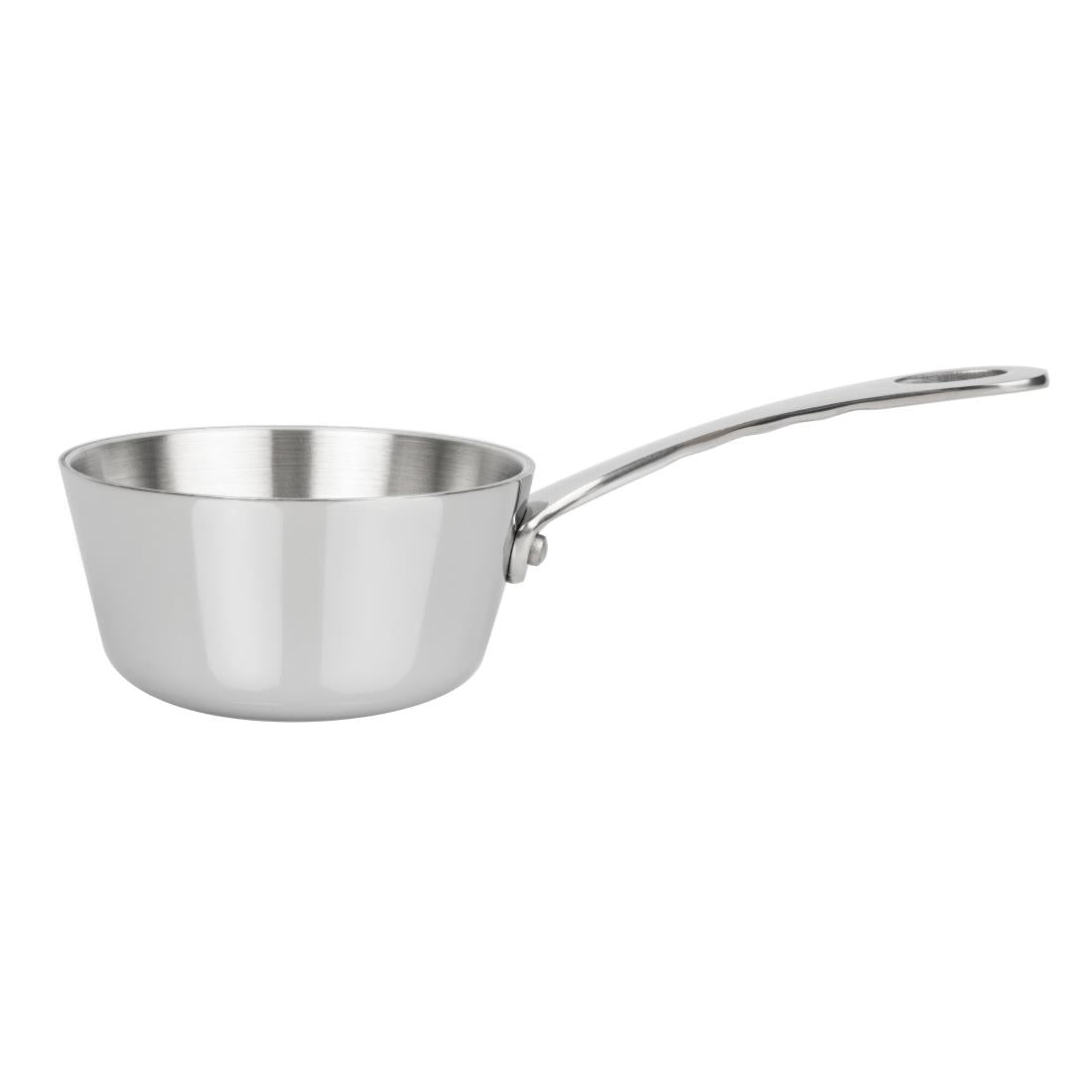 Vogue Stainless Steel Mini Gravy Pan - 80mm • PAS-GG760