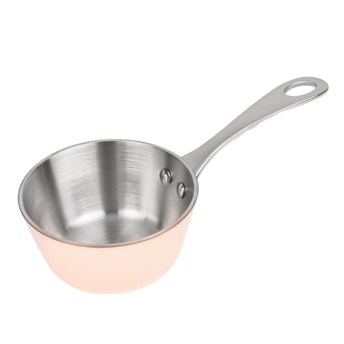 Vogue Mini Copper Tri Wall Sauté Pan 80mm • PAS-GG761