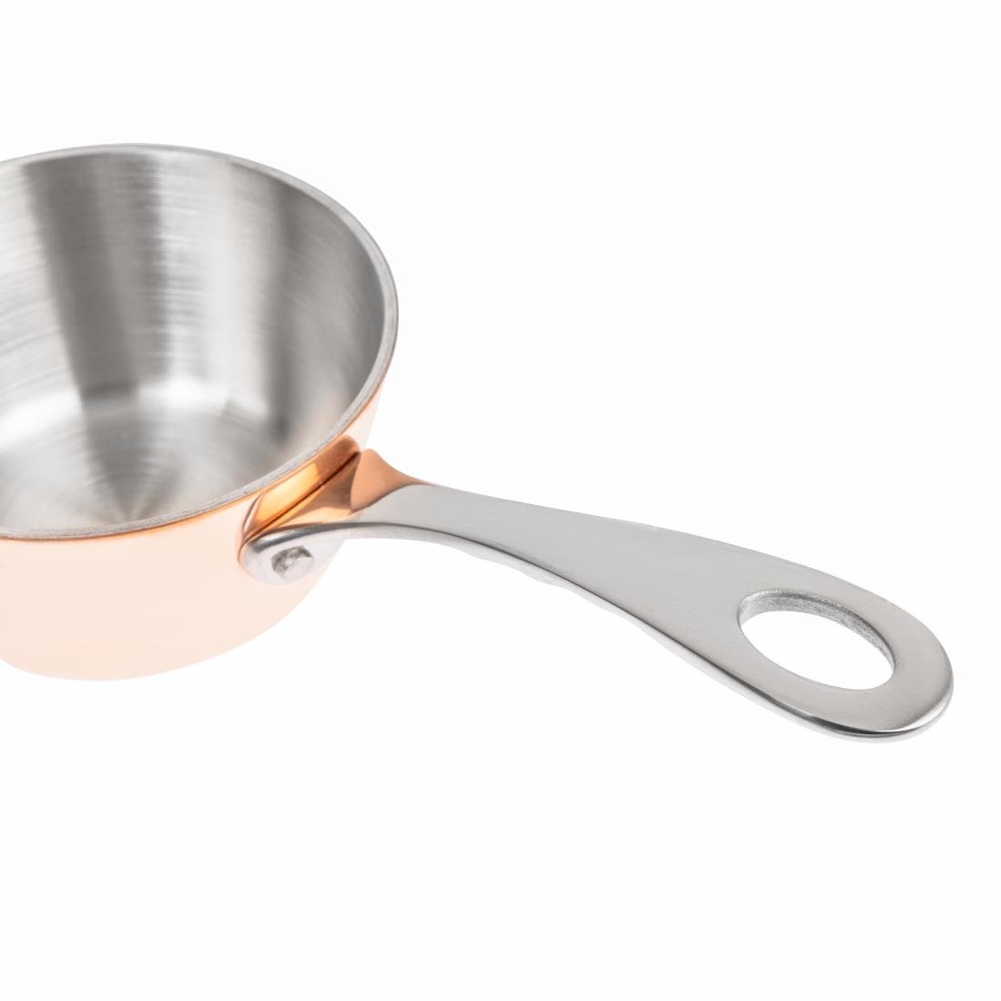 Vogue Mini Copper Tri Wall Sauté Pan 80mm • PAS-GG761