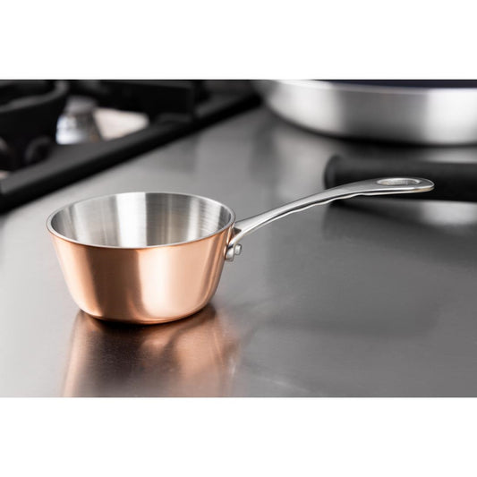 Vogue Mini Copper Tri Wall Sauté Pan 80mm • PAS-GG761