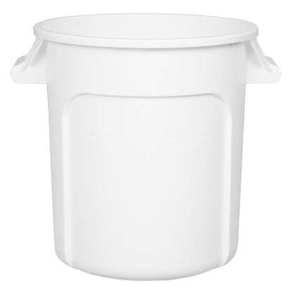 Vogue Polypropylene Round Container Bin White 38Ltr • PAS-GG792