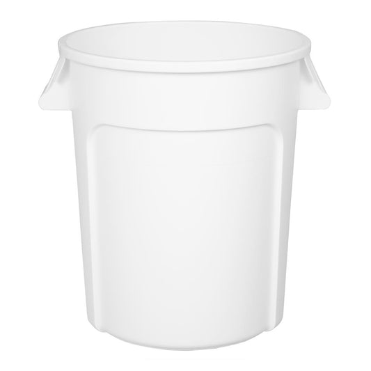 Vogue Polypropylene Round Container Bin White 76Ltr • PAS-GG793