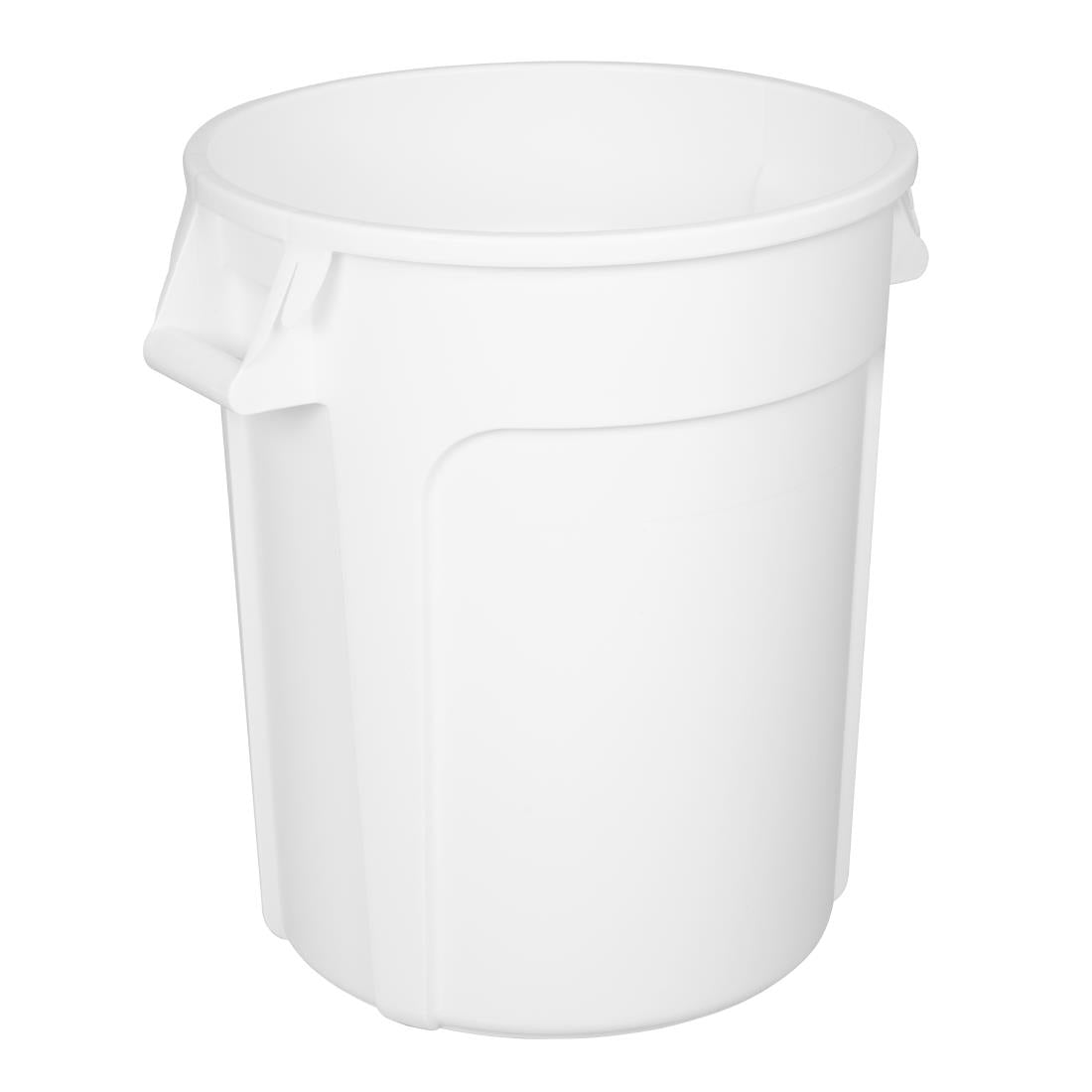 Vogue Polypropylene Round Container Bin White 76Ltr • PAS-GG793