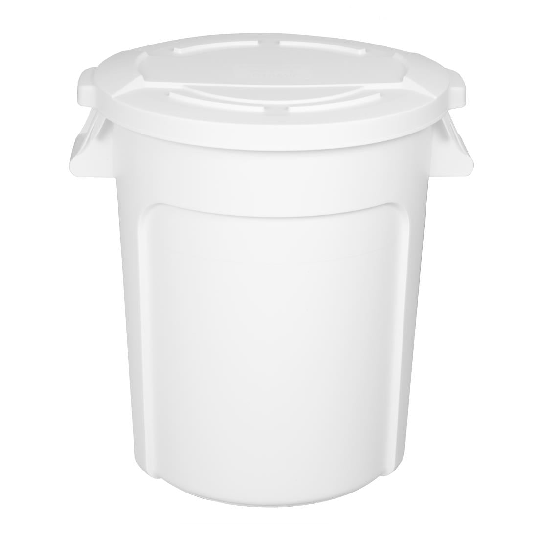 Vogue Polypropylene Round Container Bin White 76Ltr • PAS-GG793