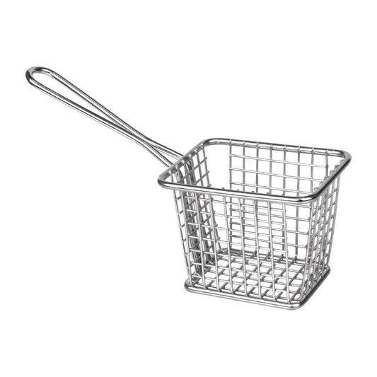 Olympia Wire Square Presentation Basket Small • PAS-GG866