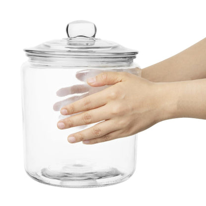 EDLP Olympia Biscotti Jar with lid - 3.8Ltr 128.49fl oz • PAS-GG925