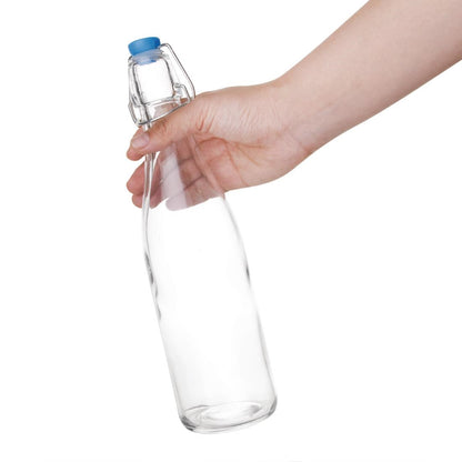 Olympia Glass Water Bottles with Stoppers 520ml (6 Pack) • PAS-GG929