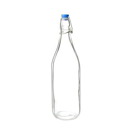 Olympia Glass Water Bottles with Stoppers 1Ltr (6 Pack) • PAS-GG930