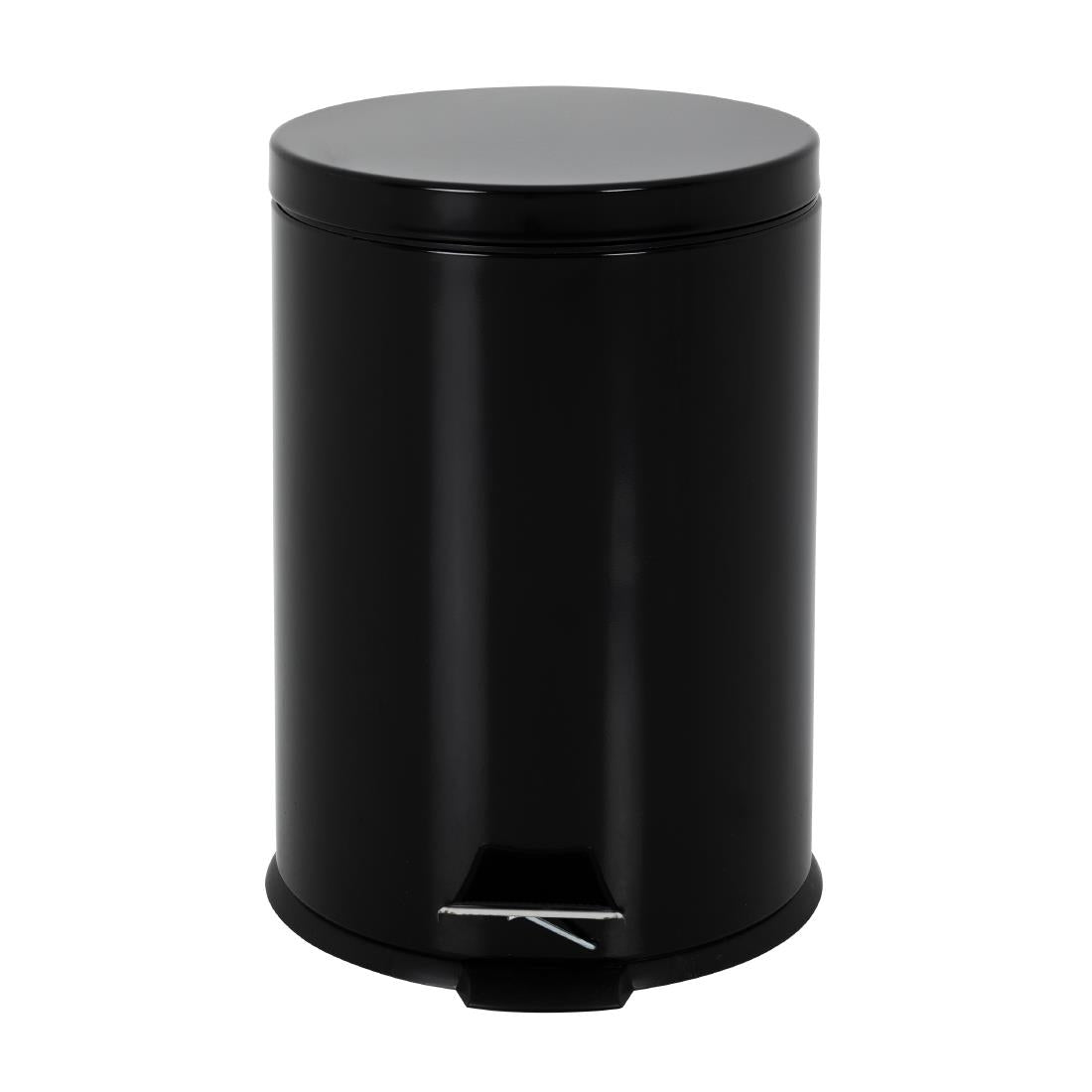 Bolero Pedal Bin Black 20Ltr • PAS-GG978