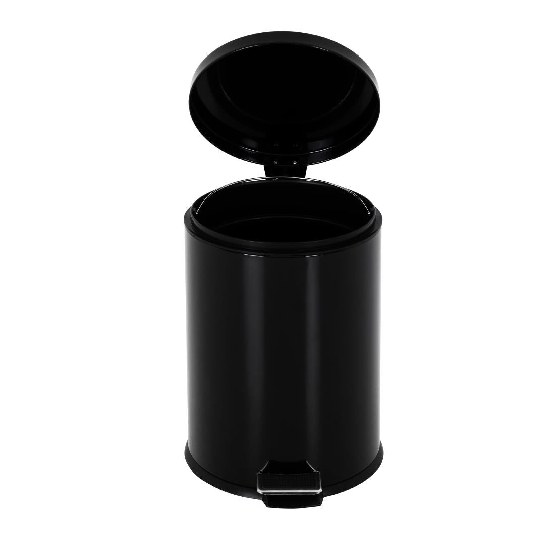Bolero Pedal Bin Black 20Ltr • PAS-GG978