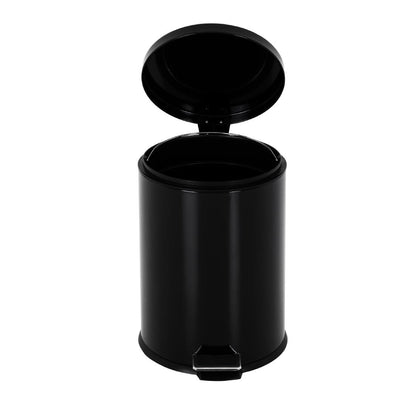 Bolero Pedal Bin Black 20Ltr • PAS-GG978